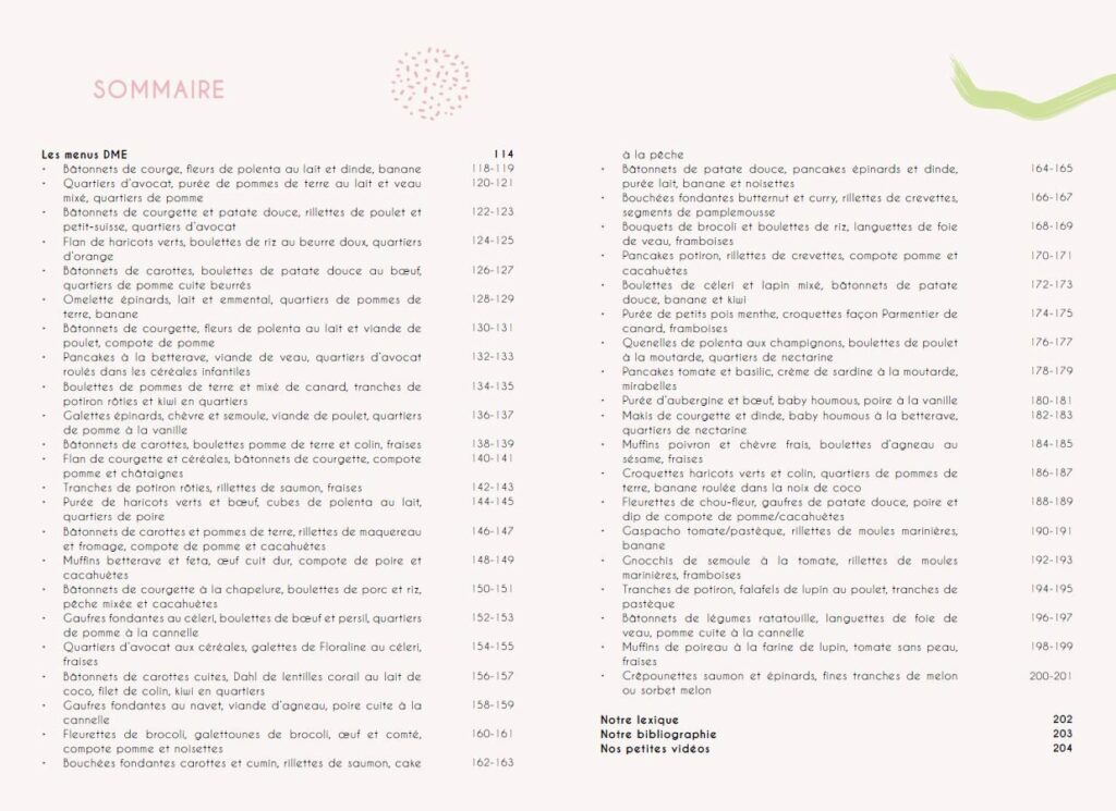 Sommaire Livre diversification Dosies
