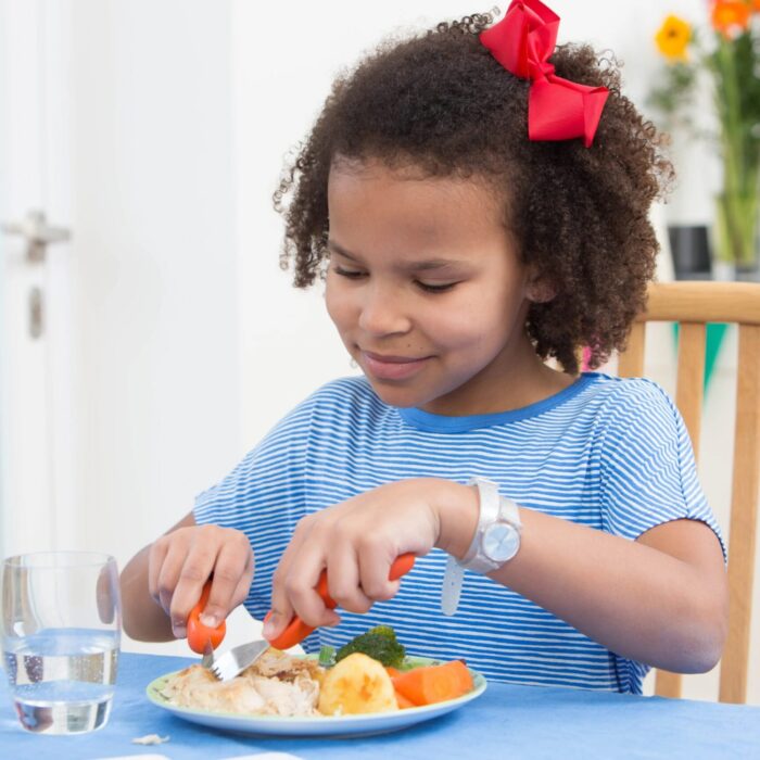 Couverts enfant 3 ans et + Orange