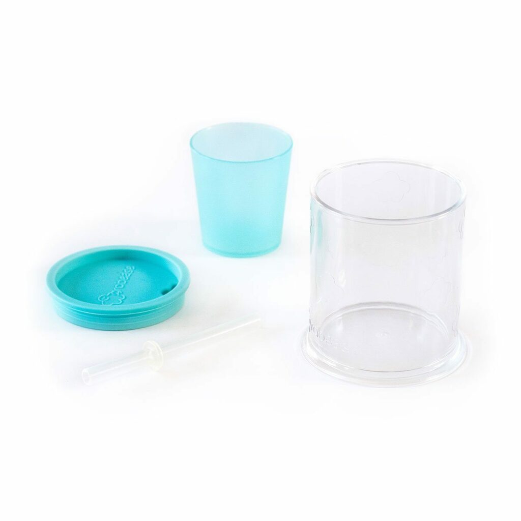 tasse verre bébé paille