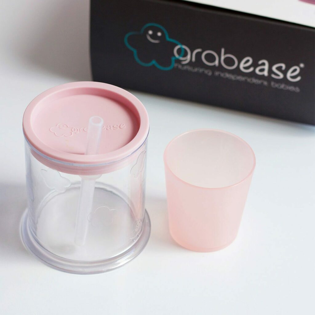 tasse verre bébé paille