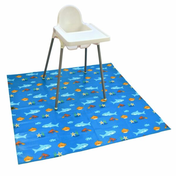 Nappe/tapis de protection bleu