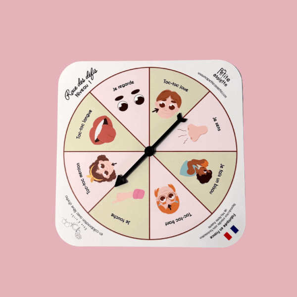 Roue des défis petit mangeur - Niveau 1